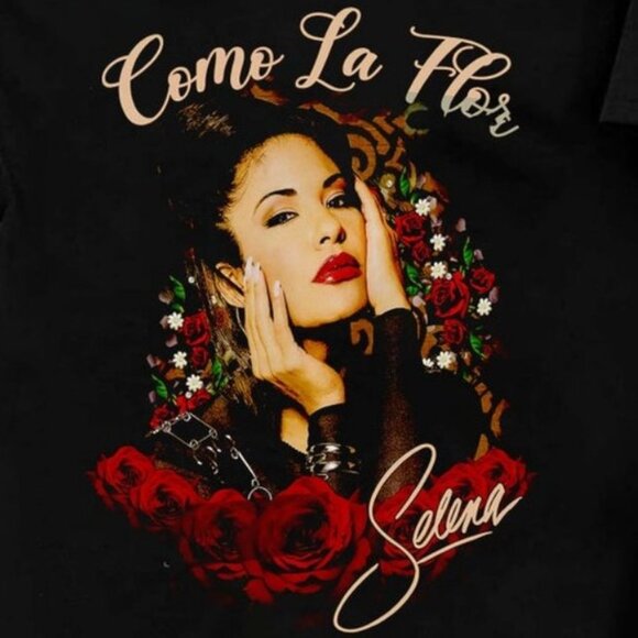 Como La Flor Selena Quintanilla Fan Shirt Selena Quintanilla Tee Shirt 141 - Picture 2 of 5